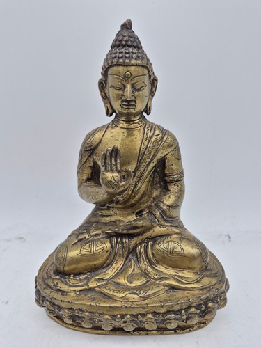 Asiatika bronze figur buddha - figur,