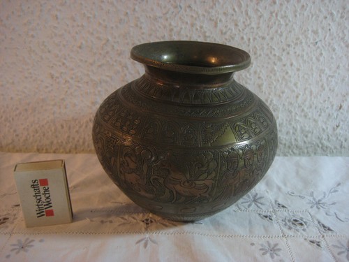 Uralter messing topf - uralter, /