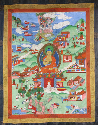 Antikes meister thangka - meister,
