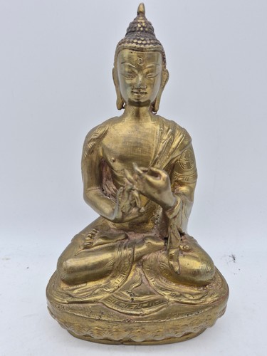 Asiatika bronze figur buddha - bronze,