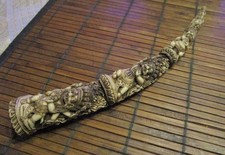 alte Schnitzerei aus Nepal