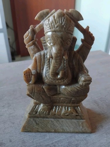 Ganesha aus speckstein - ganesha,