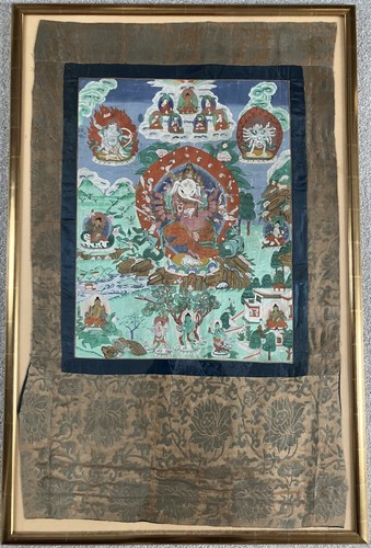 Antiker thangka tibet - thangka, –