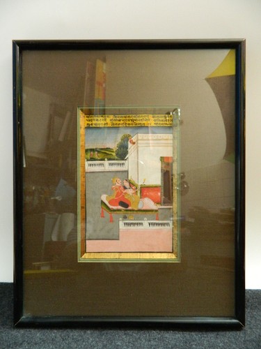 Original alte miniatur malerei - alte,