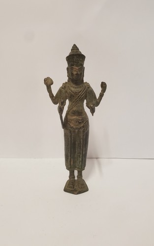 Alte bronzefigur mehrarmige - bronzefigur, "mehrarmige
