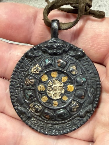 Antikes tibet bagua amulett - tibet,