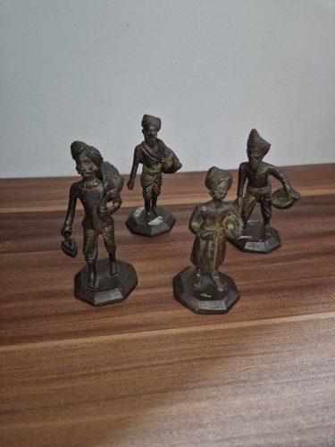Antike messing figuren indien - antike,