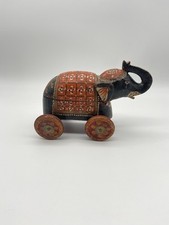 Indien , Nepal Elefant Holz