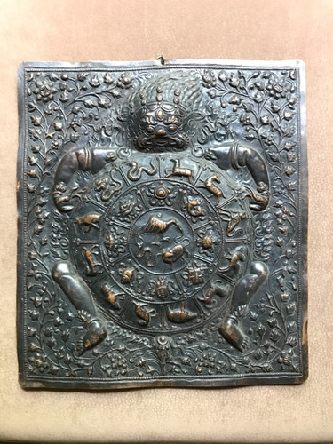 Relief wandbild kupfer - /,