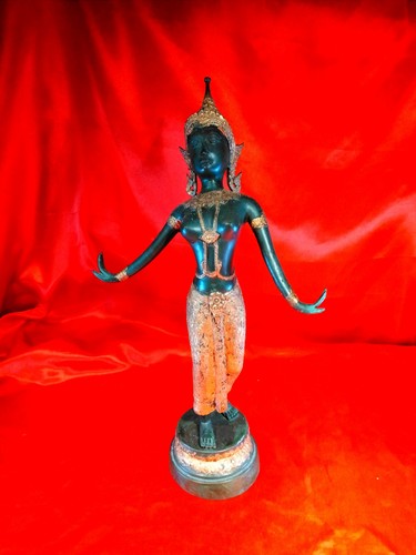 Große bronze plastik figur - bronze,